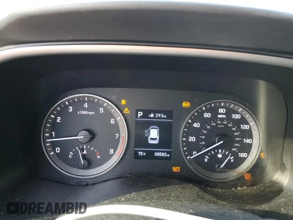 2020 Hyundai Tucson SE z VIN KM8J23A45LU143486, wystawiony jako Copart lot #74141524 z przebiegiem 88 582 mil mil oraz Szkoda całkowita • Salvage title. Historia ofert i sprzedaży dostępna na DreamBid. Obrazek 9.