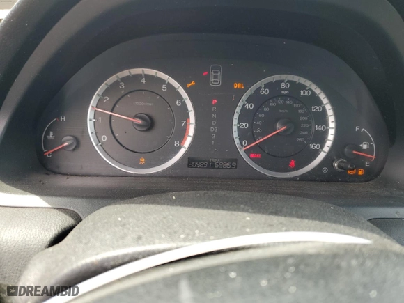 2011 Honda Accord Sdn LX with VIN 1HGCP2F37BA015731, listed as a Copart auction lot 53908105 with 204,891 mi miles and Salvage Title. Bid and sale history available at carsss.com. Image 9.