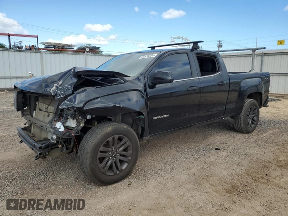 2017 GMC Canyon 4WD SLE with VIN 1GTG6CEN0H1273951, listed as a Copart auction lot 69523204 with 78,030 mi miles and Salvage Title. Bid and sale history available at carsss.com. Image 1.