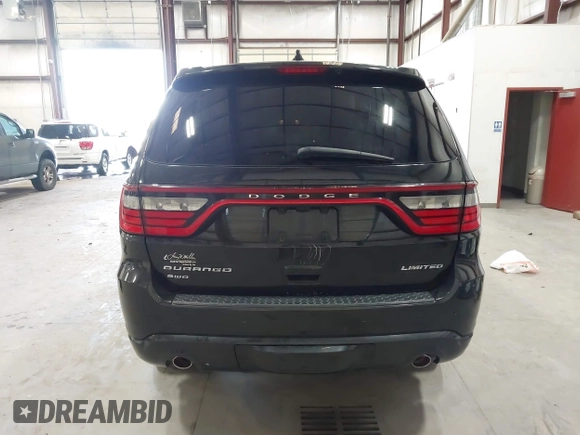 2015 Dodge Durango Limited with VIN 1C4RDJDG8FC904890, listed as a IAAI auction lot 42390110 with 159,971 mi miles and . Bid and sale history available at DreamBid. Image 17.