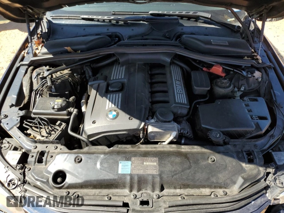2009 BMW 5 Series 528i with VIN WBANU53589C122872, listed as a Copart auction lot 46658035 with 194,383 mi miles and Salvage Title. Bid and sale history available at carsss.com. Image 11.