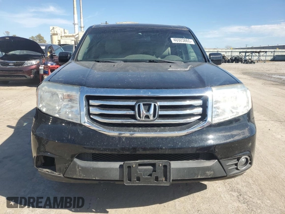 2012 Honda Pilot EX-L with VIN 5FNYF4H52CB083641, listed as a Copart auction lot 46923865 with 105,120 mi miles and Salvage Title. Bid and sale history available at DreamBid. Image 5.