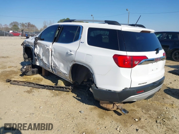 2018 GMC Acadia SLT with VIN 1GKKNMLS6JZ249340, listed as a IAAI auction lot 41715210 with 144,612 mi miles and . Bid and sale history available at carsss.com. Image 3.