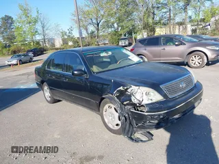 2001 Lexus LS 430 with VIN JTHBN30F710042861, listed as a IAAI auction lot 41895357 with Not Provided miles. Bid and sale history available at carsss.com. Image 6.