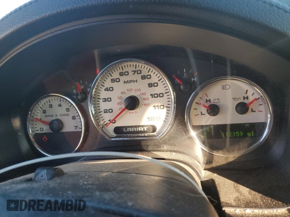 2007 Ford F-150 XLT with VIN 1FTPX14V67FB31687, listed as a Copart auction lot 89079885 with 112,159 mi miles and Salvage Title. Bid and sale history available at carsss.com. Image 9.