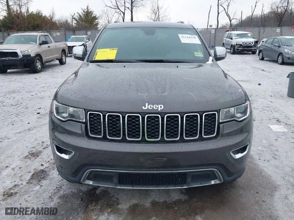 2017 Jeep Grand Cherokee Limited with VIN 1C4RJFBG2HC676591, listed as a IAAI auction lot 41144330 with 75,886 mi miles. Bid and sale history available at carsss.com. Image 12.