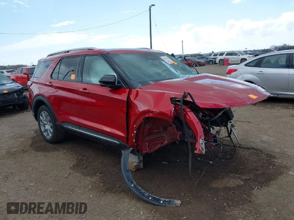 2025 Ford Explorer with VIN 1FMUK7HH2SGA66909, listed as a IAAI auction lot 41676158 with Not provided miles and . Bid and sale history available at DreamBid. Image 1.