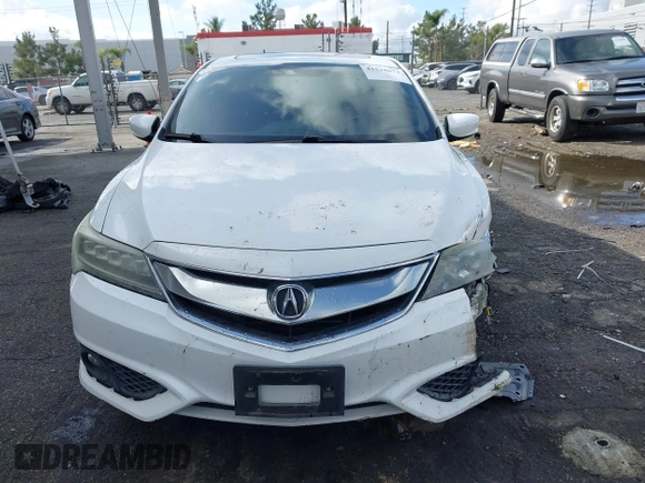 2016 Acura ILX w/Premium/A-SPEC Pkg with VIN 19UDE2F89GA004453, listed as a IAAI auction lot 41528673 with 105,156 mi miles. Bid and sale history available at carsss.com. Image 6.