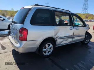 2003 Mazda MPV LX z VIN JM3LW28J630369185, wystawiony jako Copart lot #55658295 z przebiegiem Nie podano mil oraz Szkody całkowita. Historia ofert i sprzedaży dostępna na DreamBid. Obrazek 3.