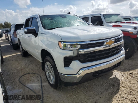 2022 Chevrolet Silverado 1500 LT with VIN 1GCPDDEK5NZ641474, listed as a Copart auction lot 77832644 with Not Provided miles and Salvage Title. Bid and sale history available at DreamBid. Image 4.