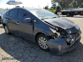 2012 Toyota Prius Plug-In with VIN JTDKN3DP6C3026947, listed as a Copart auction lot 49253945 with 284,655 mi miles and Salvage Title. Bid and sale history available at carsss.com. Image 4.