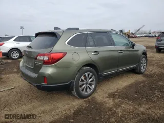 2017 Subaru Outback Touring with VIN 4S4BSETC2H3240923, listed as a Copart auction lot 43824105 with 43,629 mi miles and Salvage Title. Bid and sale history available at carsss.com. Image 3.