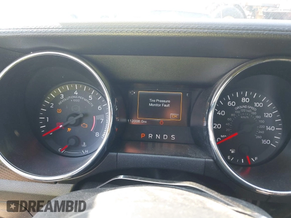 2015 Ford Mustang V6 with VIN 1FA6P8AM4F5349329, listed as a IAAI auction lot 41699016 with 112,008 mi miles and . Bid and sale history available at DreamBid. Image 7.