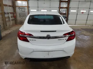 2015 Buick Regal Premium I with VIN 2G4GN5EXXF9159606, listed as a Copart auction lot 52158785 with 86,427 mi miles and Salvage Title. Bid and sale history available at carsss.com. Image 6.