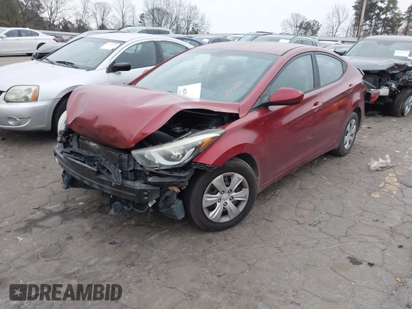 2016 Hyundai Elantra SE z VIN 5NPDH4AE9GH753695, wystawiony jako IAAI lot #41617429 z przebiegiem 165 401 mil mil oraz . Historia ofert i sprzedaży dostępna na DreamBid. Obrazek 17.
