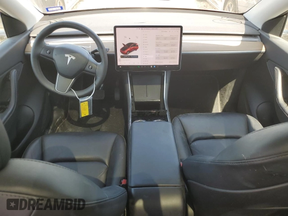 2021 Tesla Model Y Standard Range with VIN 5YJYGDED5MF116562, listed as a Copart auction lot 51211535 with 68,549 mi miles and Salvage Title. Bid and sale history available at DreamBid. Image 8.