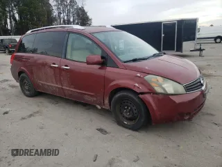2007 Nissan Quest with VIN 5N1BV28U27N130688, listed as a Copart auction lot 42023765 with 219,621 mi miles and Salvage Title. Bid and sale history available at carsss.com. Image 4.