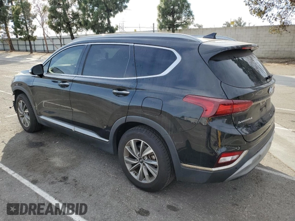 2019 Hyundai Santa Fe Limited with VIN 5NMS53AD7KH011996, listed as a Copart auction lot 85610324 with 66,729 mi miles and Salvage Title. Bid and sale history available at carsss.com. Image 2.