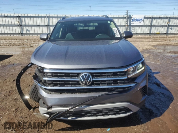 2022 Volkswagen Atlas SE with VIN 1V2LP2CAXNC515083, listed as a Copart auction lot 48060355 with 74,719 mi miles and Salvage title. Bid and sale history available at DreamBid. Image 5.