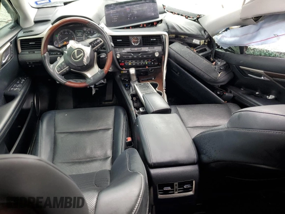 2021 Lexus RX with VIN 2T2HZMAA1MC215711, listed as a Copart auction lot 44385015 with 81,452 mi miles and Non Repairable. Bid and sale history available at carsss.com. Image 8.