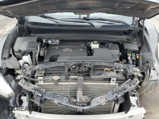 2014 Infiniti QX60 with VIN 5N1AL0MM4EC508532, listed as a Copart auction lot 61193775 with 184,783 mi miles and Salvage title. Bid and sale history available at DreamBid. Image 12.