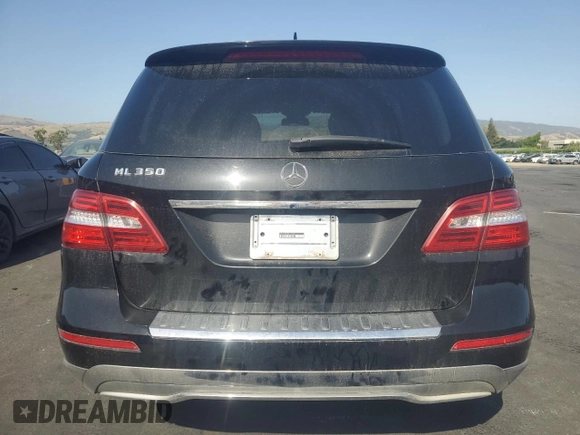 2013 Mercedes-Benz M 350 with VIN 4JGDA5JB1DA144440, listed as a Copart auction lot 57499665 with 114,274 mi miles and Salvage title. Bid and sale history available at DreamBid. Image 6.