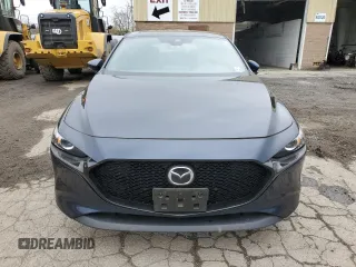 2021 Mazda 3 Preferred with VIN JM1BPBLL1M1340795, listed as a Copart auction lot 52627905 with 13,596 mi miles and Salvage title. Bid and sale history available at DreamBid. Image 5.