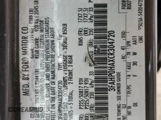 2012 Ford Fusion SE with VIN 3FAHP0HAXCR304720, listed as a Copart auction lot 84213164 with 130,215 mi miles and Salvage Title. Bid and sale history available at carsss.com. Image 12.