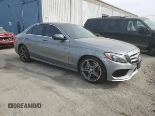 2016 Mercedes-Benz C 300 Luxury with VIN 55SWF4KB4GU101602, listed as a Copart auction lot 54063435 with 99,266 mi miles and Salvage Title. Bid and sale history available at carsss.com. Image 4.