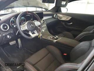 2021 Mercedes-Benz C 43 AMG with VIN W1KWJ6EB0MG062702, listed as a Copart auction lot 50078073 with 4,578 mi miles and . Bid and sale history available at DreamBid. Image 8.