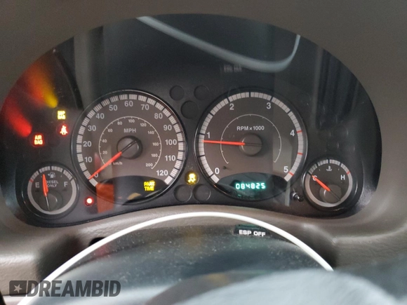 2006 Jeep Liberty Sport with VIN 1J4GL48596W270924, listed as a Copart auction lot 85902874 with 84,825 mi miles and Salvage Title. Bid and sale history available at carsss.com. Image 9.