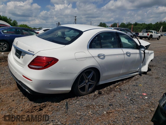 2017 Mercedes-Benz E 300 Luxury with VIN WDDZF4KB5HA017528, listed as a Copart auction lot 61452885 with 48,301 mi miles and Salvage title. Bid and sale history available at DreamBid. Image 3.