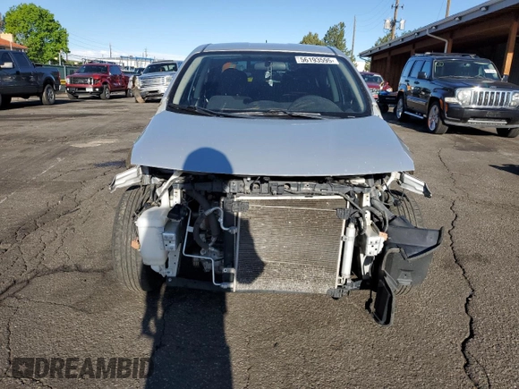 2019 Nissan Versa SV with VIN 3N1CN7AP0KL840887, listed as a Copart auction lot 56193595 with 85,801 mi miles and Salvage title. Bid and sale history available at DreamBid. Image 5.