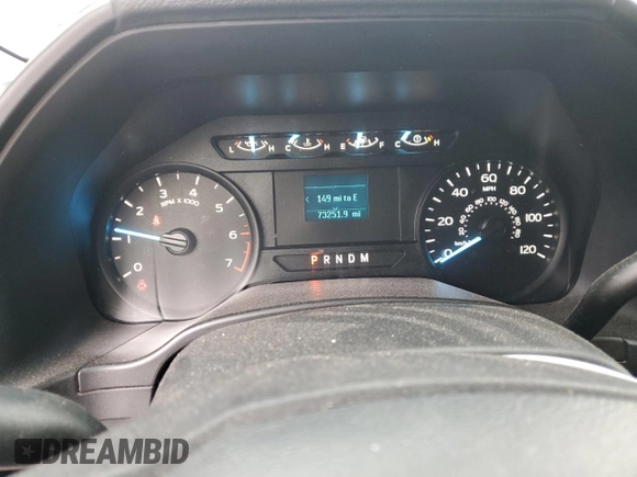 2019 Ford F-150 XL z VIN 1FTMF1C59KKD92917, wystawiony jako Copart lot #52052585 z przebiegiem 73 251 mil mil oraz Szkoda całkowita • Salvage title. Historia ofert i sprzedaży dostępna na DreamBid. Obrazek 9.