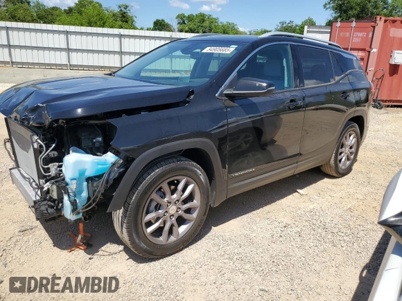 2024 GMC Terrain SLT z VIN 3GKALPEG7RL397558, wystawiony jako Copart lot #54905685 z przebiegiem 2 998 mil mil oraz Szkoda całkowita • Salvage title. Historia ofert i sprzedaży dostępna na DreamBid. Obrazek 1.