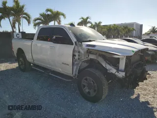 2020 Ram 2500 Big Horn with VIN 3C6UR5DL0LG132708, listed as a Copart auction lot 49206745 with 124,512 mi miles and Salvage Title. Bid and sale history available at carsss.com. Image 4.
