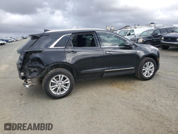2021 Cadillac XT5 FWD Luxury with VIN 1GYKNAR48MZ145093, listed as a Copart auction lot 83114784 with 41,899 mi miles and Salvage Title. Bid and sale history available at carsss.com. Image 3.