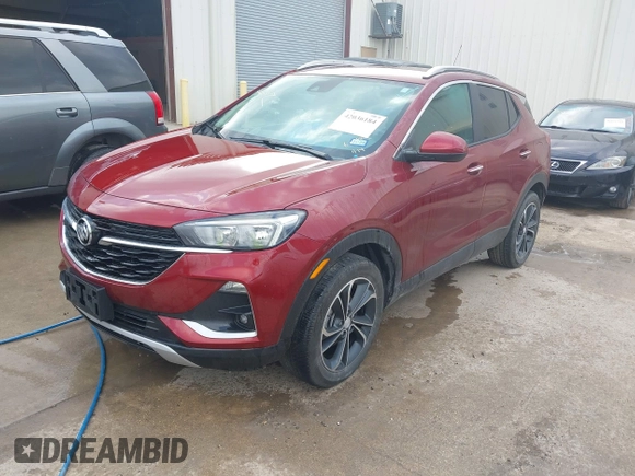 2023 Buick Encore GX Select with VIN KL4MMDS21PB066190, listed as a IAAI auction lot 42036184 with 33,213 mi miles and . Bid and sale history available at DreamBid. Image 17.