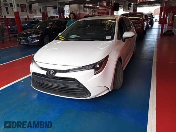 2024 Toyota Corolla LE with VIN 5YFB4MDE9RP142036, listed as a IAAI auction lot 42734083 with 24,470 mi miles and . Bid and sale history available at DreamBid. Image 16.