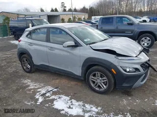 2023 Hyundai Kona SE with VIN KM8K22AB6PU035140, listed as a IAAI auction lot 41629878 with 64,344 mi miles. Bid and sale history available at carsss.com. Image 1.