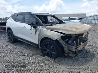 2022 Chevrolet Blazer RS with VIN 3GNKBERS3NS180084, listed as a IAAI auction lot 42370510 with Not provided miles and . Bid and sale history available at DreamBid. Image 1.