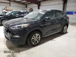 2018 Hyundai Tucson SEL with VIN KM8J3CA42JU743778, listed as a Copart auction lot 46053665 with 166,977 mi miles and Salvage title. Bid and sale history available at DreamBid. Image 1.