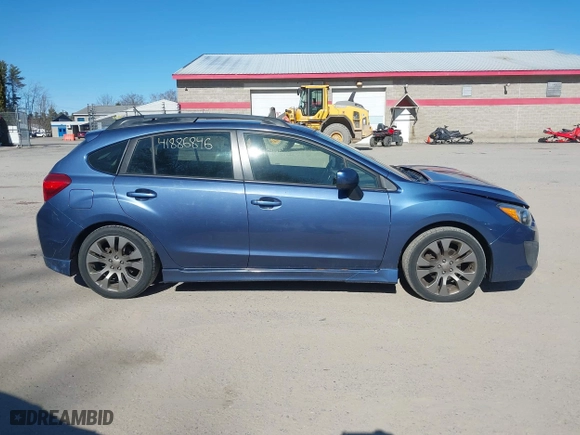 2013 Subaru Impreza Wagon 2.0i Sport Premium with VIN JF1GPAL67DH848339, listed as a IAAI auction lot 41886846 with 168,244 mi miles. Bid and sale history available at carsss.com. Image 13.