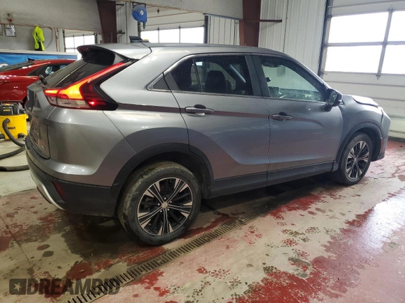 2022 Mitsubishi Eclipse Cross SE z VIN JA4ATWAA5NZ000384, wystawiony jako Copart lot #53619155 z przebiegiem 21 931 mil mil oraz Szkoda całkowita • Salvage title. Historia ofert i sprzedaży dostępna na DreamBid. Obrazek 3.