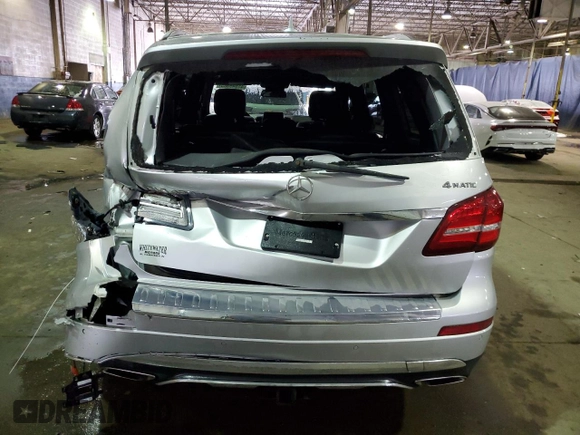 2017 Mercedes-Benz GLS with VIN 4JGDF6EE3HA793223, listed as a Copart auction lot 44849335 with 95,952 mi miles and Clean Title. Bid and sale history available at carsss.com. Image 6.