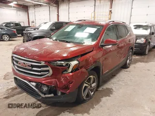 2019 GMC Terrain SLT with VIN 3GKALVEV7KL191858, listed as a IAAI auction lot 41557739 with 114,864 mi miles. Bid and sale history available at carsss.com. Image 6.