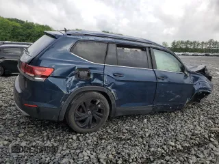 2023 Volkswagen Atlas SE z VIN 1V2HP2CA7PC515065, wystawiony jako Copart lot #57338515 z przebiegiem Nie podano mil oraz Szkoda całkowita • Salvage title. Historia ofert i sprzedaży dostępna na DreamBid. Obrazek 3.