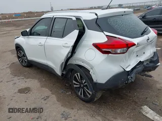 2020 Nissan Kicks SV with VIN 3N1CP5CV9LL500956, listed as a IAAI auction lot 42164189 with 51,678 mi miles and . Bid and sale history available at DreamBid. Image 3.