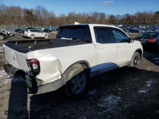 2023 Honda Ridgeline Black Edition with VIN 5FPYK3F83PB010391, listed as a Copart auction lot 46294735 with 17,137 mi miles and Salvage Title. Bid and sale history available at carsss.com. Image 3.