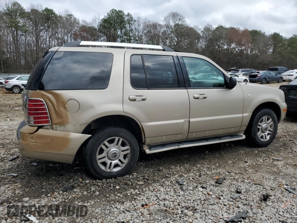 2005 Mercury Mountaineer with VIN 4M2DU86E05UJ17630, listed as a Copart auction lot 43808285 with 227,882 mi miles and Salvage title. Bid and sale history available at DreamBid. Image 3.